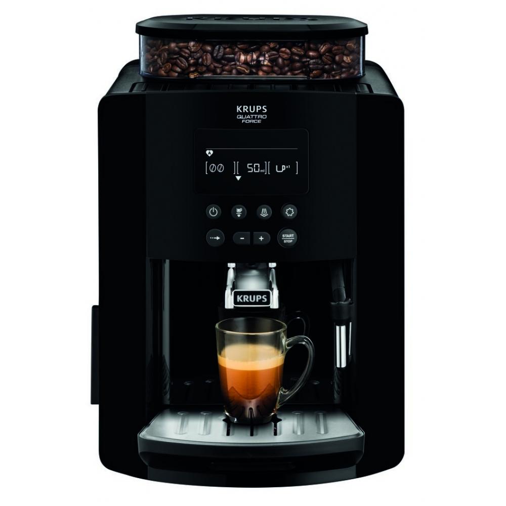 Автоматическая кофемашина Krups ARABICA EA817010, цвет черный - фото 1