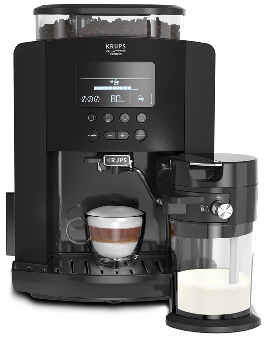 Автоматическая кофемашина Krups Arabica EA819N10, цвет черный - фото 1