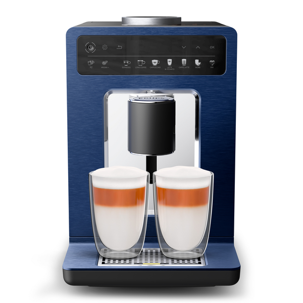 Автоматическая кофемашина Krups EVIDENCE EA89W410, цвет синий/черный